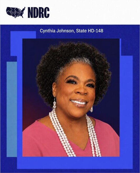 NDRC endorsement of Cynthia Johnson, State HD-148