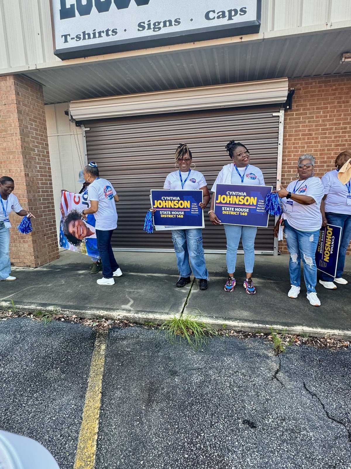 Cynthia Johnson's campaign team